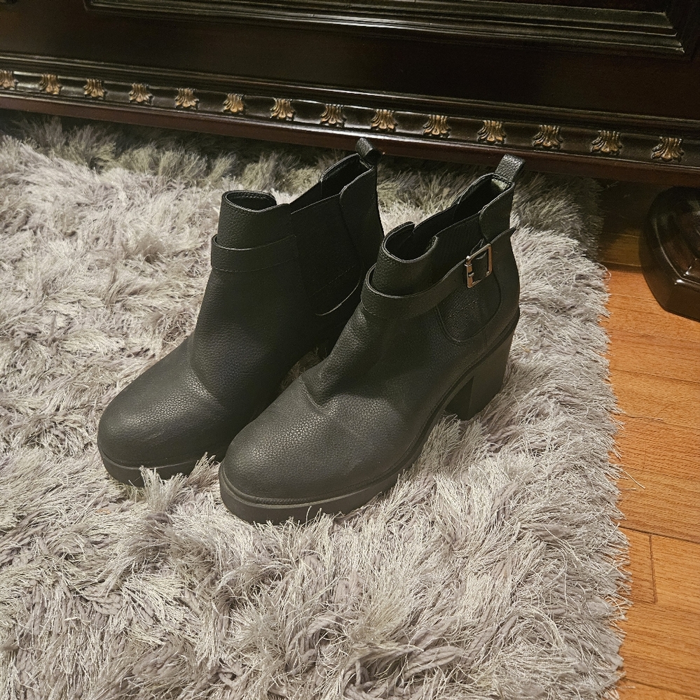 Black Ankle Boots